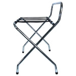High Back Metal Folding Luggage Rack