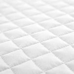 Twin/Twin XL Lightweight White Ultra Soft 2-Piece Microfiber Quilt Set