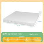 King size 8-inch Thick Medium Firm Cool Gel Memory Foam Mattress