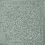 King Size 3 Piece Reversible Scalloped Edges Microfiber Quilt Set in Seafoam