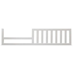 SF Home Solid Wood Toddler Bed Rail in White Finish - Crib Sold Separately