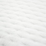 King Size Lightweight White Ruffle Reversible Oversized 3 Piece Quilt Set