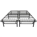 Twin size Black Metal Platform Bed Frame
